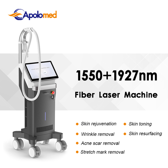 ليزر الألياف الجزئية 1550 نانومتر + 1927 نانومتر آلة ليزر الألياف ثنائية الموجة