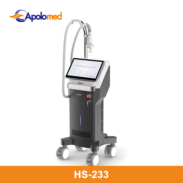 ليزر الألياف الجزئية 1550 نانومتر + 1927 نانومتر آلة ليزر الألياف ثنائية الموجة