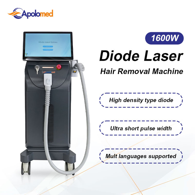 إزالة الشعر بالليزر الدائم العمودي المعتمد من إدارة الغذاء والدواء (FDA) مع 3 معدات ليزر ذات طول موجي